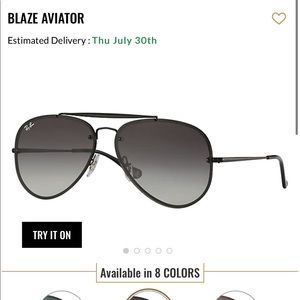 Ray Bans [Blaze Aviator]